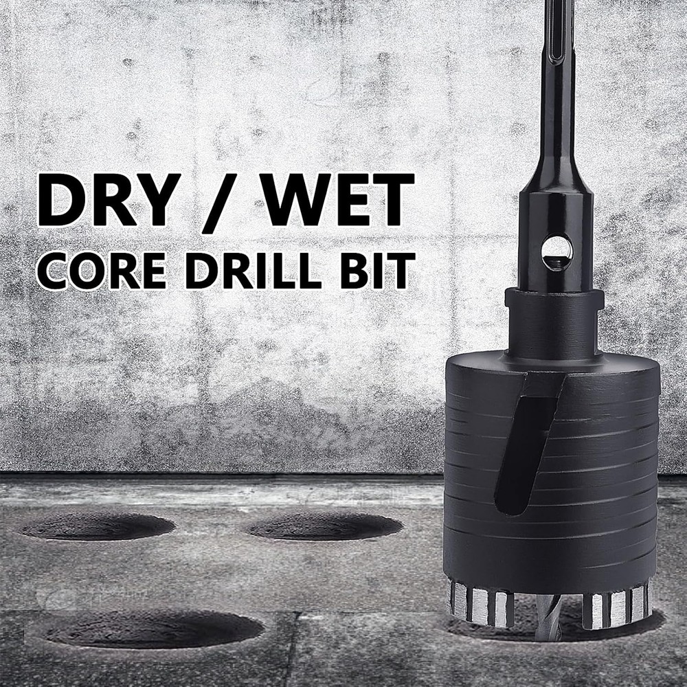 Straight Flute 1-1/2 Inch Dry Diamond Core Drill for Efficient Project Work