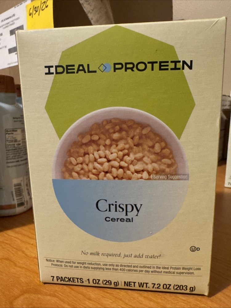 Ideal Protein Crispy Cereal, 7 Packets - FREE SHIP!