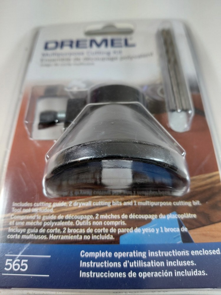 Dremel 565 Multipurpose Cutting Kit Guide 2 Drywall Bits 1 Multipurpose Bit NEW