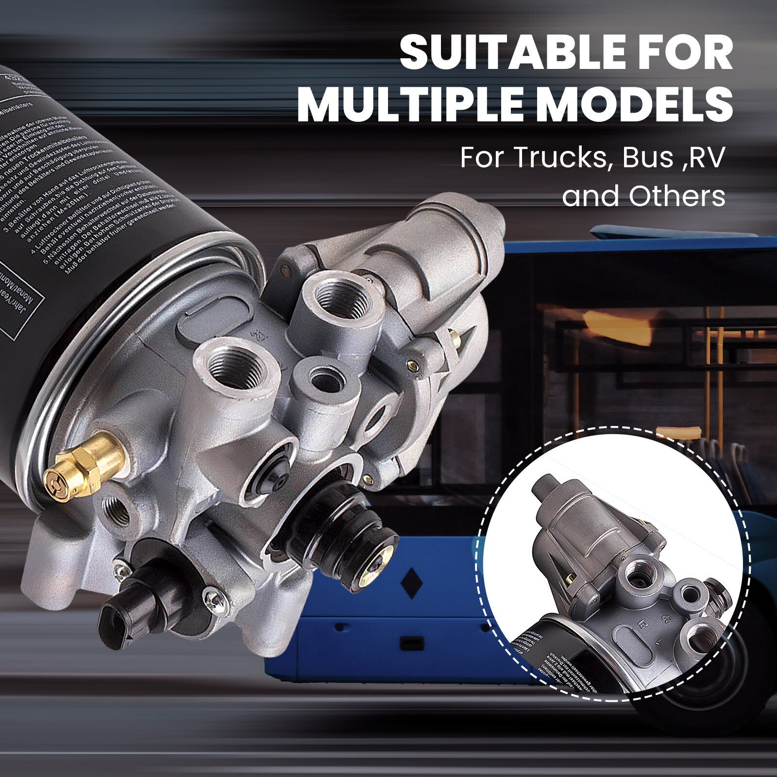 Air Dryer For System System Saver type Ref 955205 4324130010 High Quality