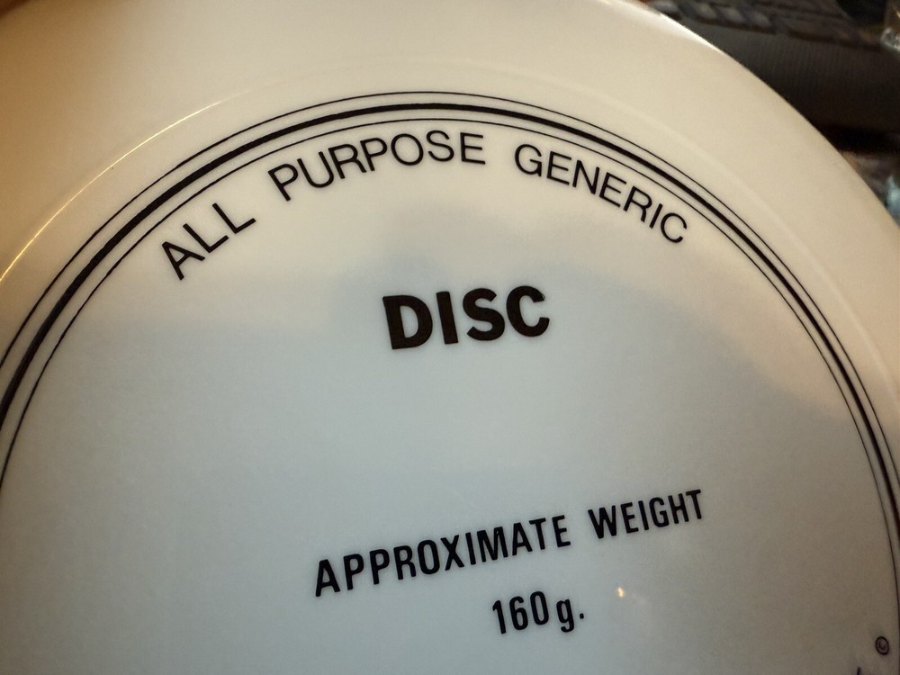 Frisbee All Purpose Generic disc 160 Gram suitable for everyday use