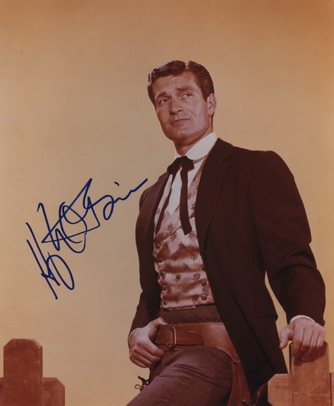 HUGH O'BRIAN - AUTOGRAPHED SIGNED PHOTOGRAPH