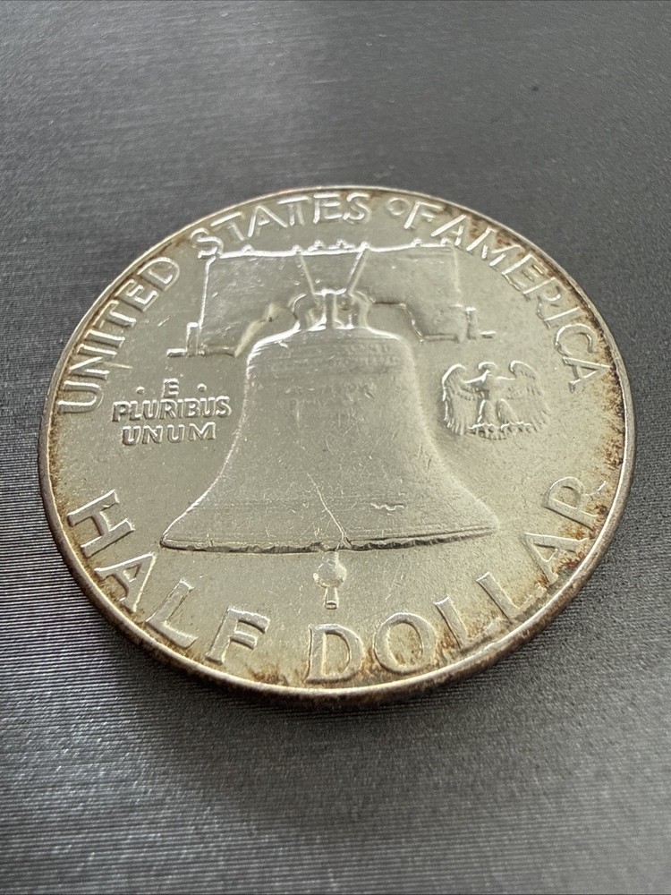 1952-p Franklin Half Dollar - Circulated - 90% Silver
