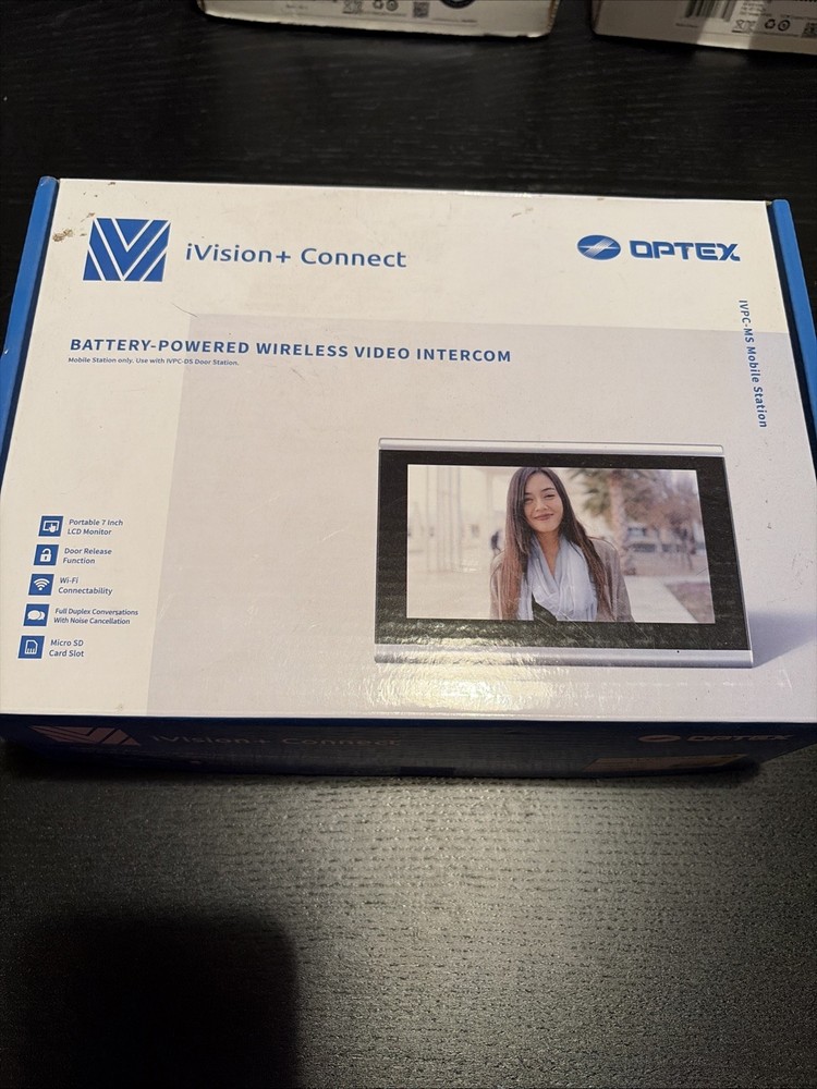 Optex iVision+ Connect Mobile Station for IVPC Intercom System IVPC-MS New