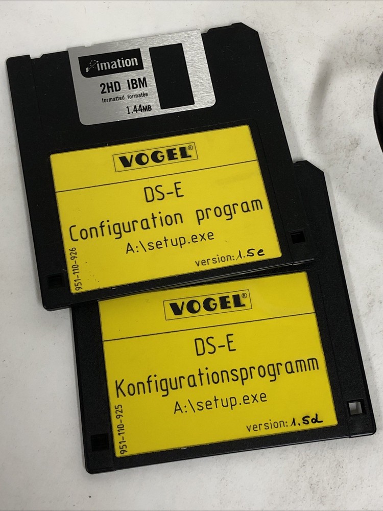 Vogel 173-000-190 DS-E Programming Kit Configuration RS 232 Interface