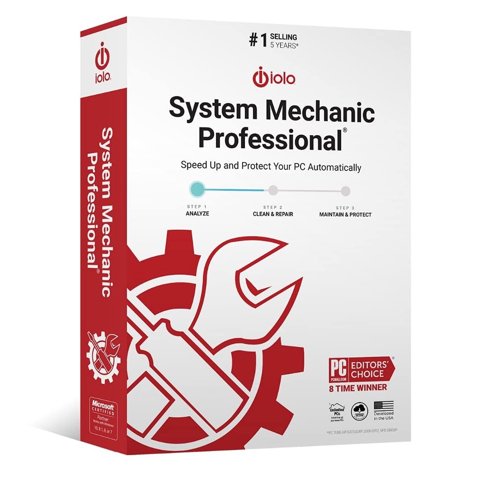 iolo - System Mechanic Pro, Computer Cleaner for Windows, Blocks Viruses and ...