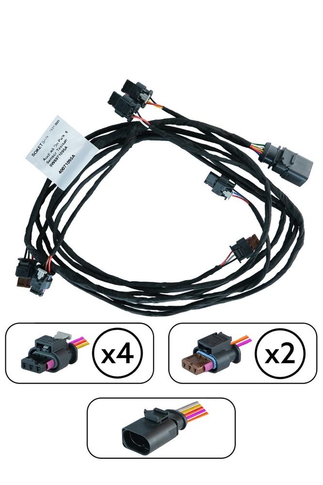 Compatible With Audi A5 Front Parking Sensor Harness OEM 8W6971095A