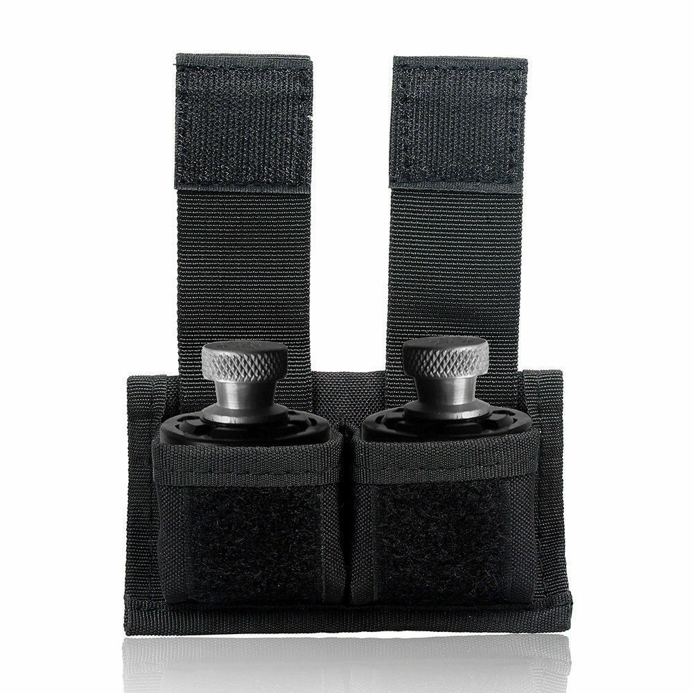 2pcs/set Double Speed Loader Belt Pouch Speedloader Case Fits 22 Mag thru 44 Mag