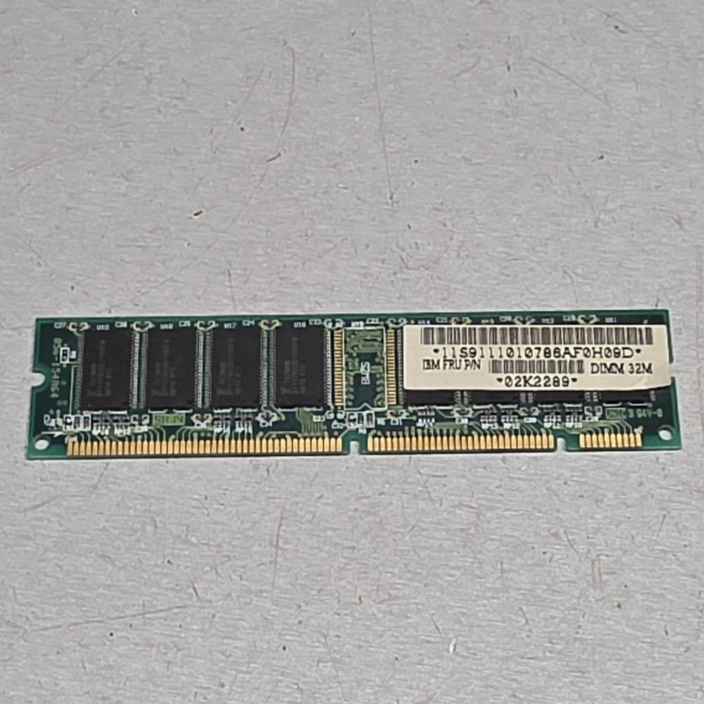 IBM 32MB 168-Pin SDRAM DIMM Desktop RAM Memory
