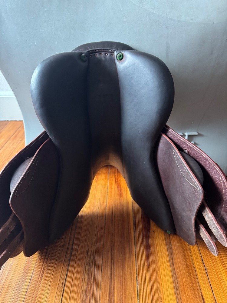 15.5" Devoucoux Biarritz K Child / Pony Saddle - 00 Flaps - MINT!