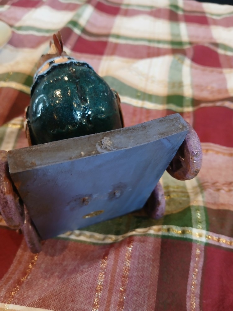 VTG Chicken pull toy trinket knick knack