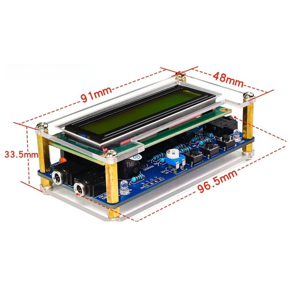 DIY Morse Code Trainer kit, Complete Project kit with Pre-soldered PCB & Encl...