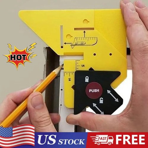 Trim45 Trim Carpentry Aid , Precision Measuring & Miter Marking Tool