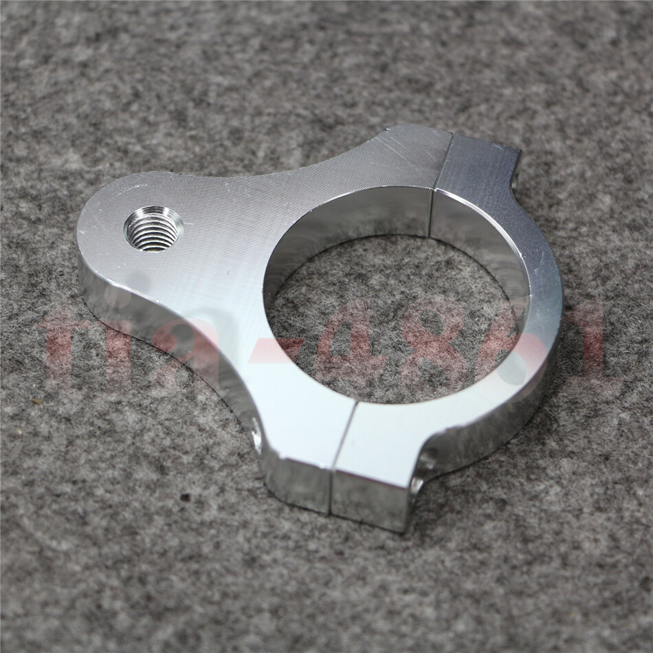 Motorcycle Universal Steering Damper Fork Frame Mounting Clamp Bracket Aluminium