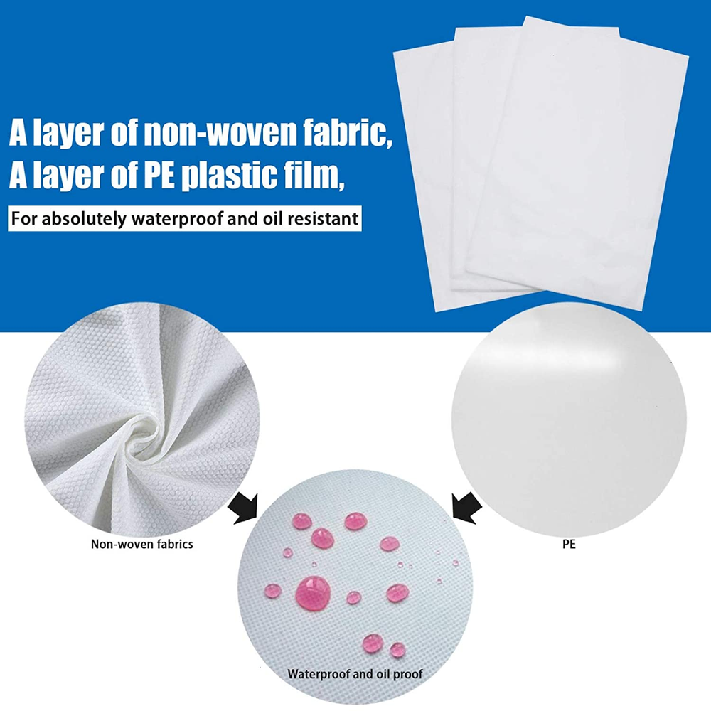 AQUEENLY 20PCS Spa Bed Sheets Disposable Massage Table Sheet Waterproof