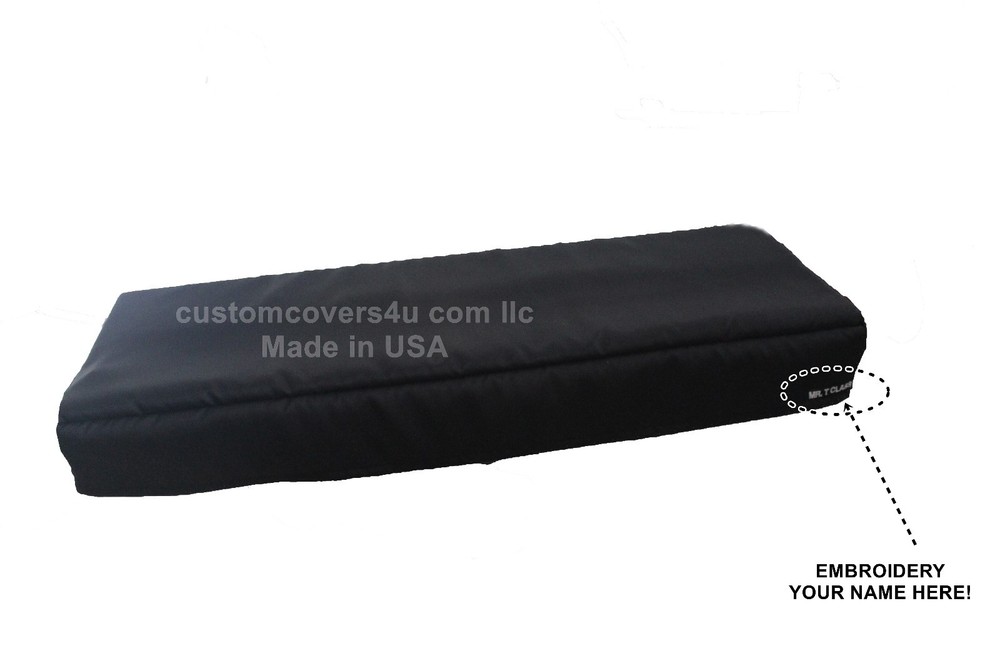 Dave Smith Instruments Prophet Rev2 KEYBOARD CUSTOM DUST COVER + EMBROIDERY