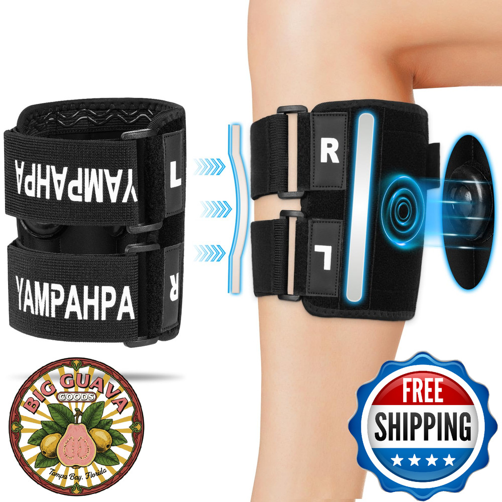 Yampahpa Calf Sciatica Relief Device Brace for Sciatica for Men，Calf Braces for