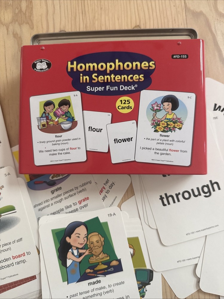 Super Duper Homophones In Sentences