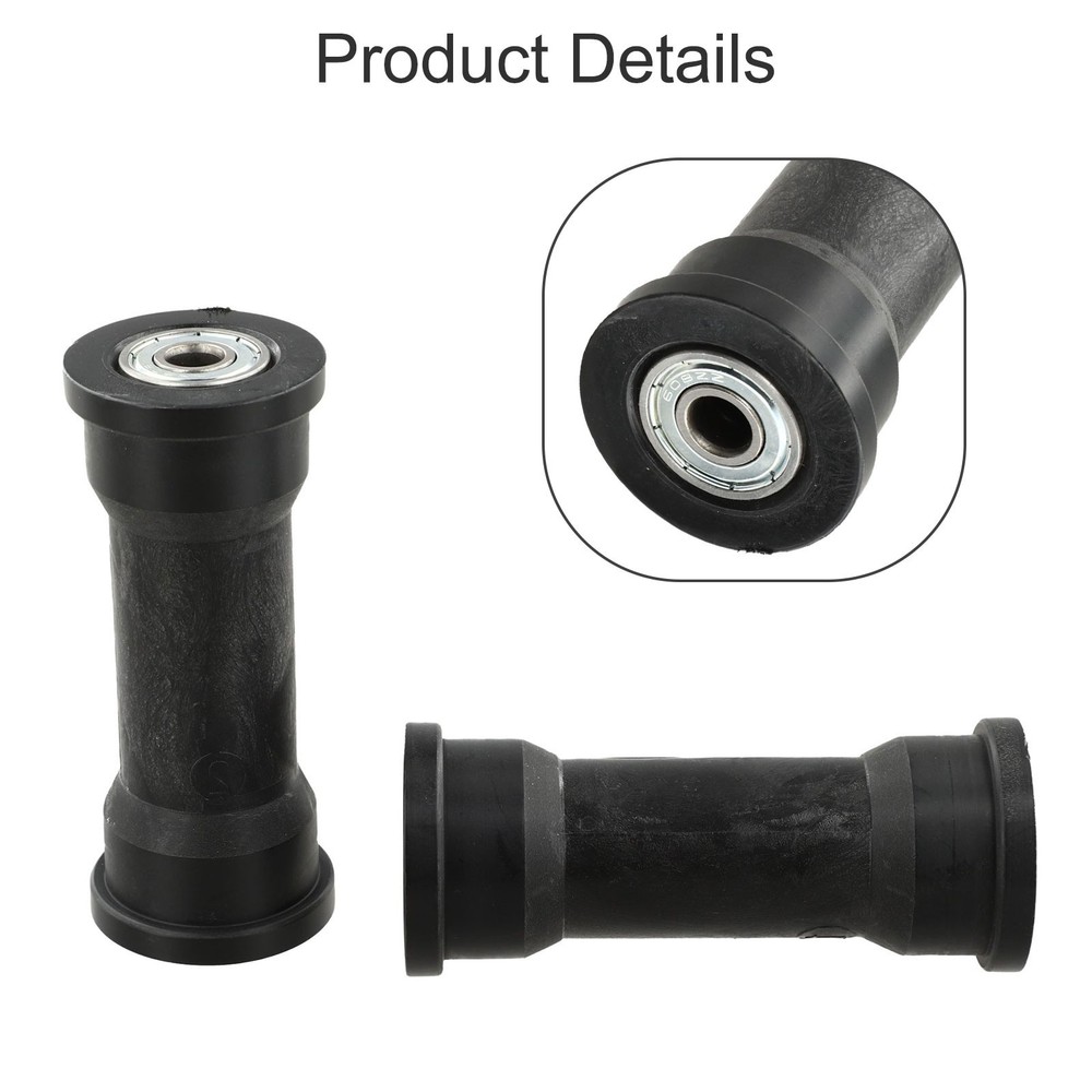Rowing Machine Accessories 2PCS Bearing Wheels for Heavy Load Capacity