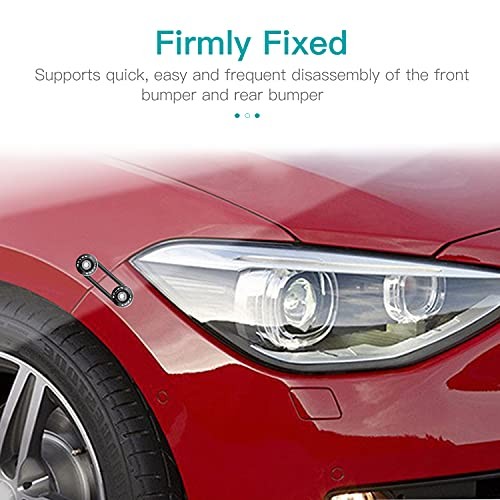 Bumper Quick Release, JDM Quick Release Holders Front Rear Bumper Black