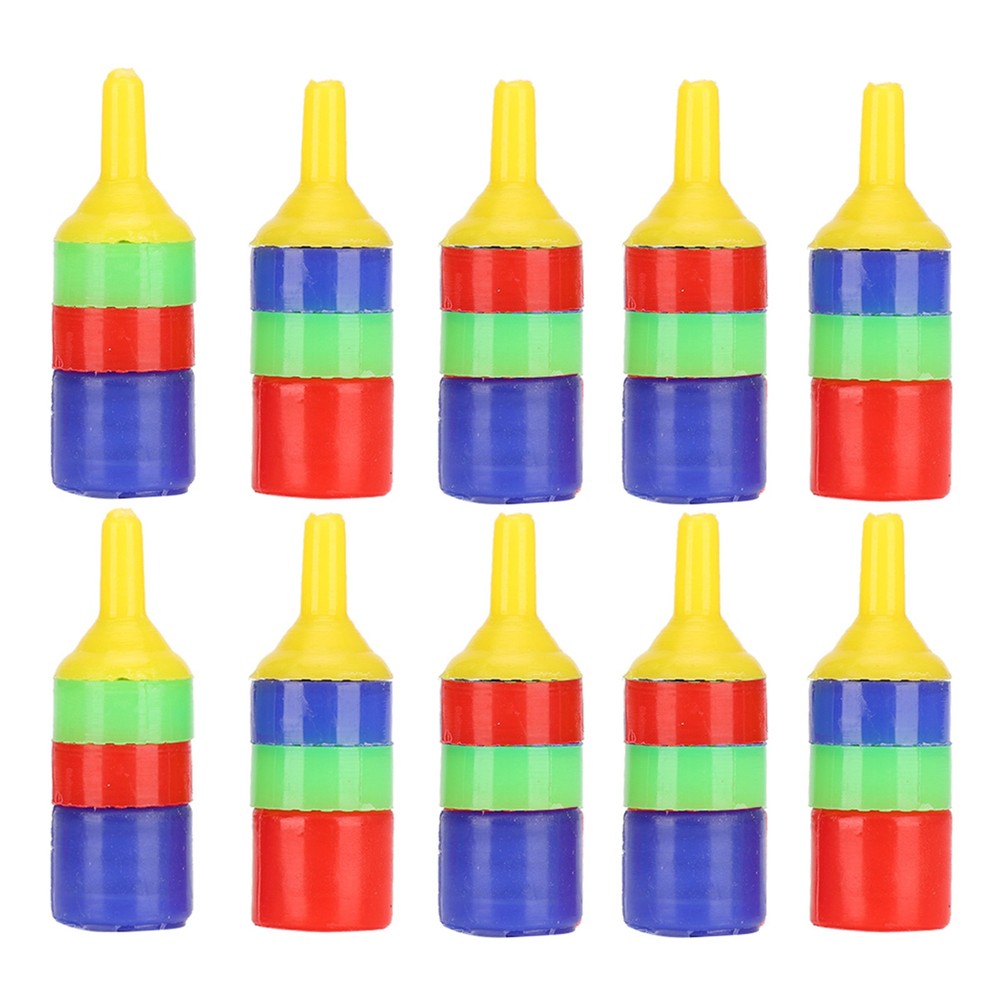 10pcs Fish Tank Air Stone Bubbles Release Oxygen Increasing Diffuser High NY