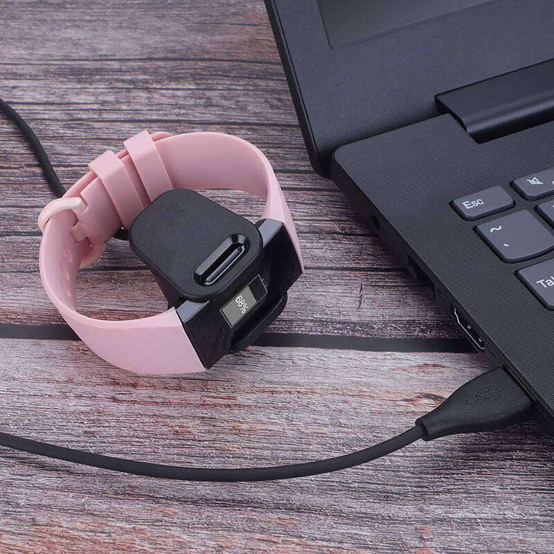 For Fitbit Charge 4 Replacement USB Charger Dock Adapter Cable Wire Cord