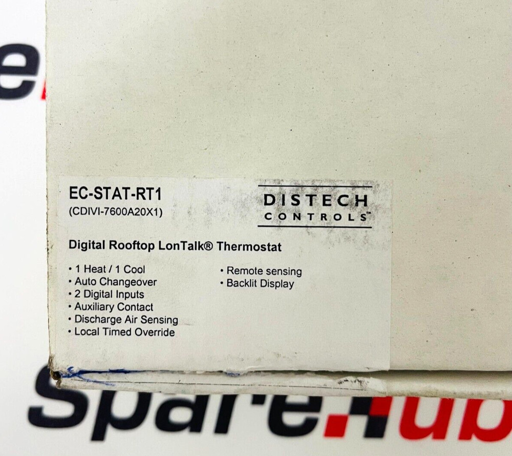 DISTECH CONTROLS EC-STAT-RT1 Thermostat CDIVI-7600A20X1