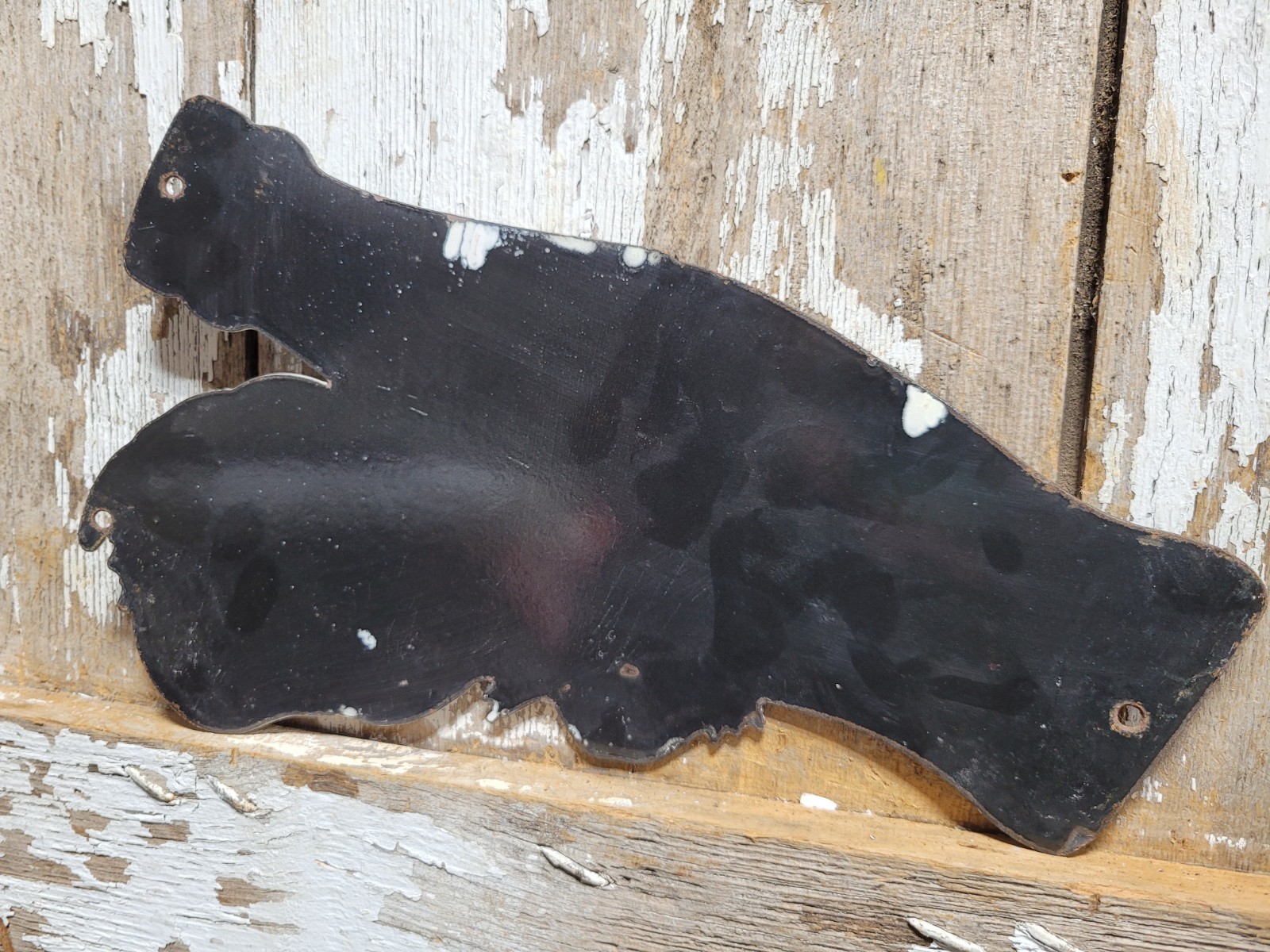 VINTAGE COCA COLA PORCELAIN SIGN BOTTLE CAP BOY SODA COKE BEVERAGE FOOD STORE