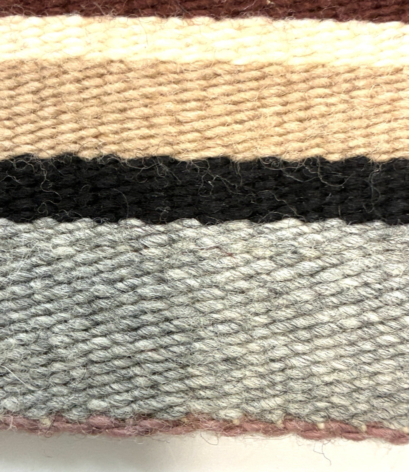 ‼️ANTIQUE NAVAJO Weaving Rug AUTHENTIC NATIVE AMERICAN w/ Hanger EXCELLENT 38x23