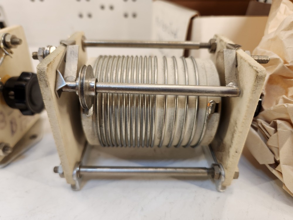 Lot of 4 Vintage Induction Rolls & Rollers. Ham Radio. Various Brands