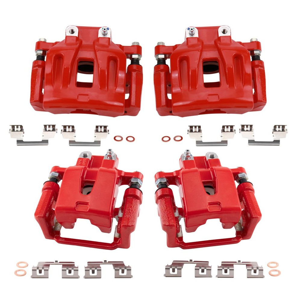TRQ Performance Brake Caliper Set Performance Fits Chrysler Dodge