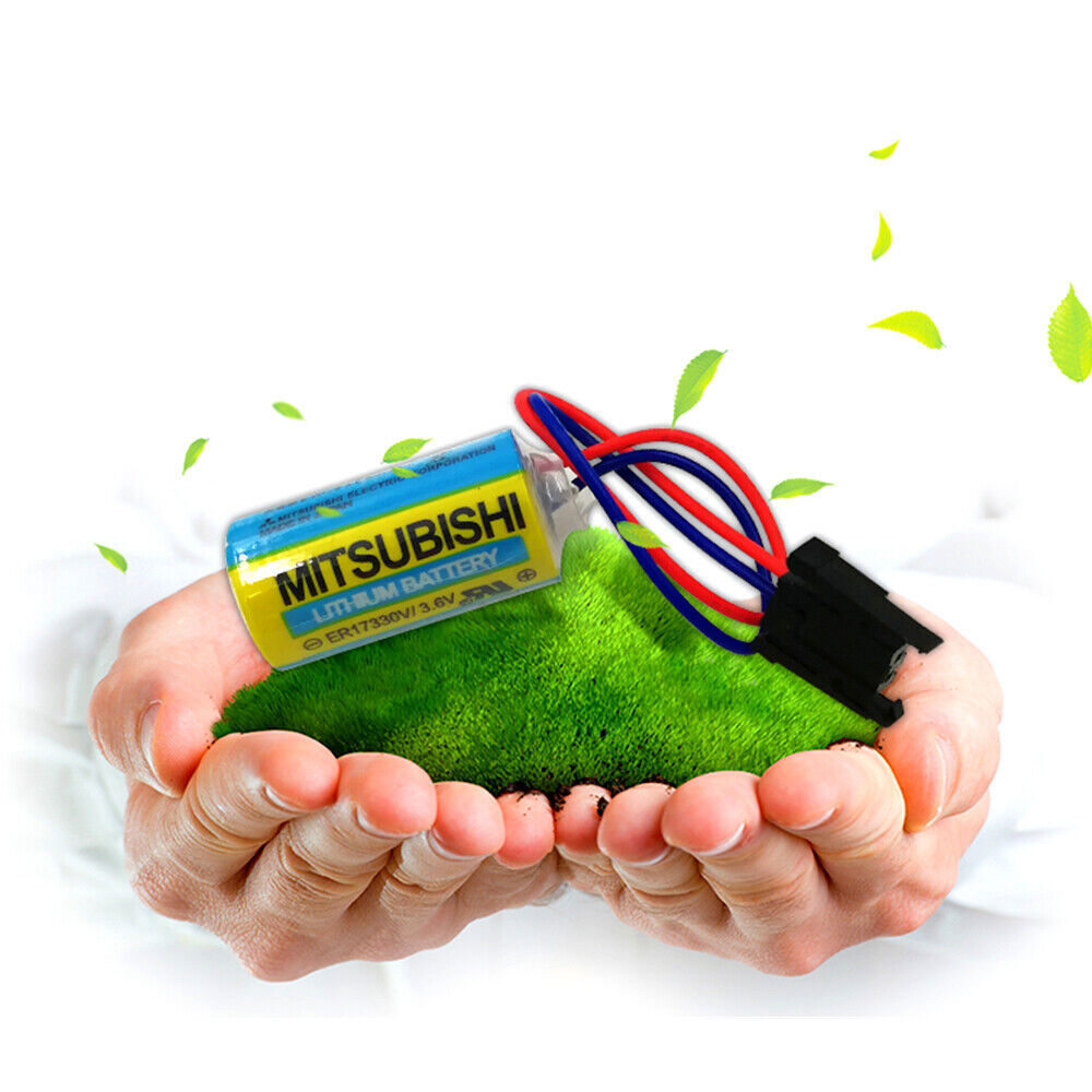 US Lot MR-BAT ER17330V/3.6V Mitsubishi A6BAT PLC Battery for FANUC CNC System