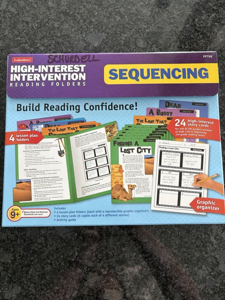 Lakeshore High Interest Intervention Sequencing Age 9+ FF742