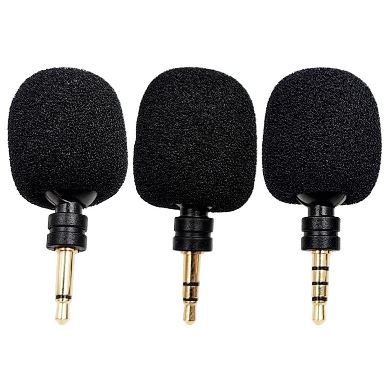 Mini Microphone Bendable Flexible 3.5mm Aux Mono / Stereo / 4 Mic