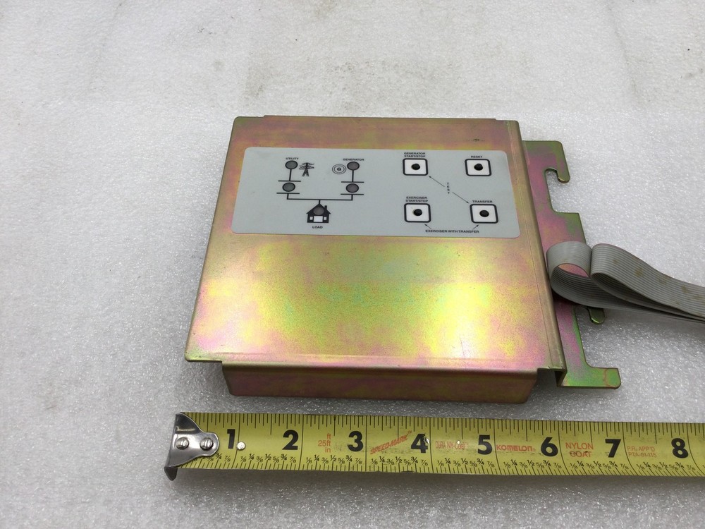 GE Zenith Controls Push Button Control Panel for 200 Amp Type A Transfer Switch
