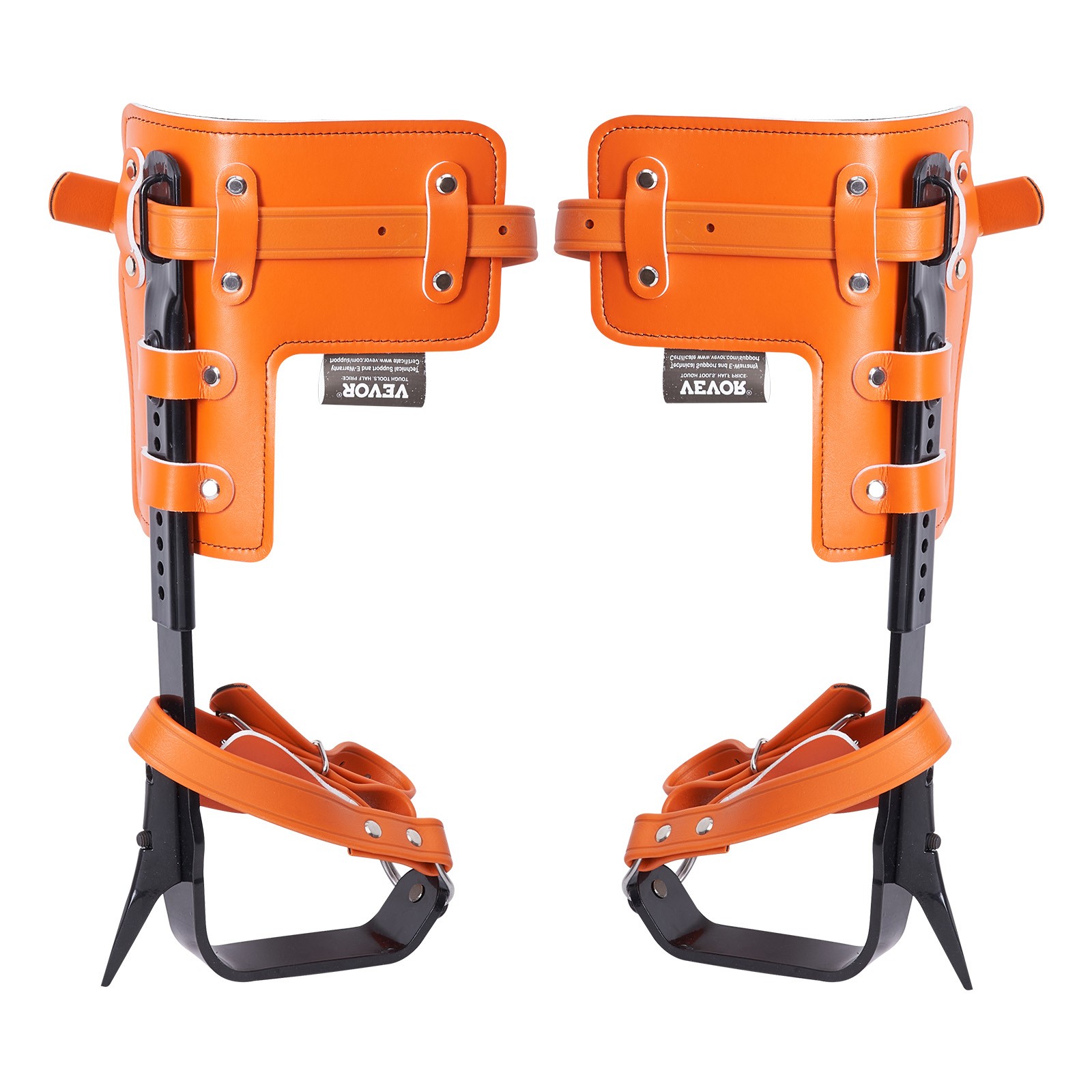 VEVOR Tree Climbing Spikes Set Climbing Spurs Alloy Steel Safety Rope Hareness