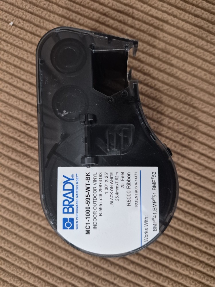 Brady BMP41 Handheld Industrial Label Printer with Hard Case. Slightly Used