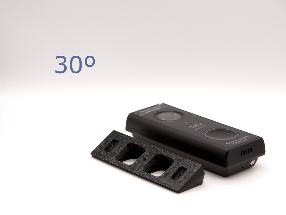Eufy corner mount bundle (30º, 45º, 60º) for Wireless Eufy Doorbell E340