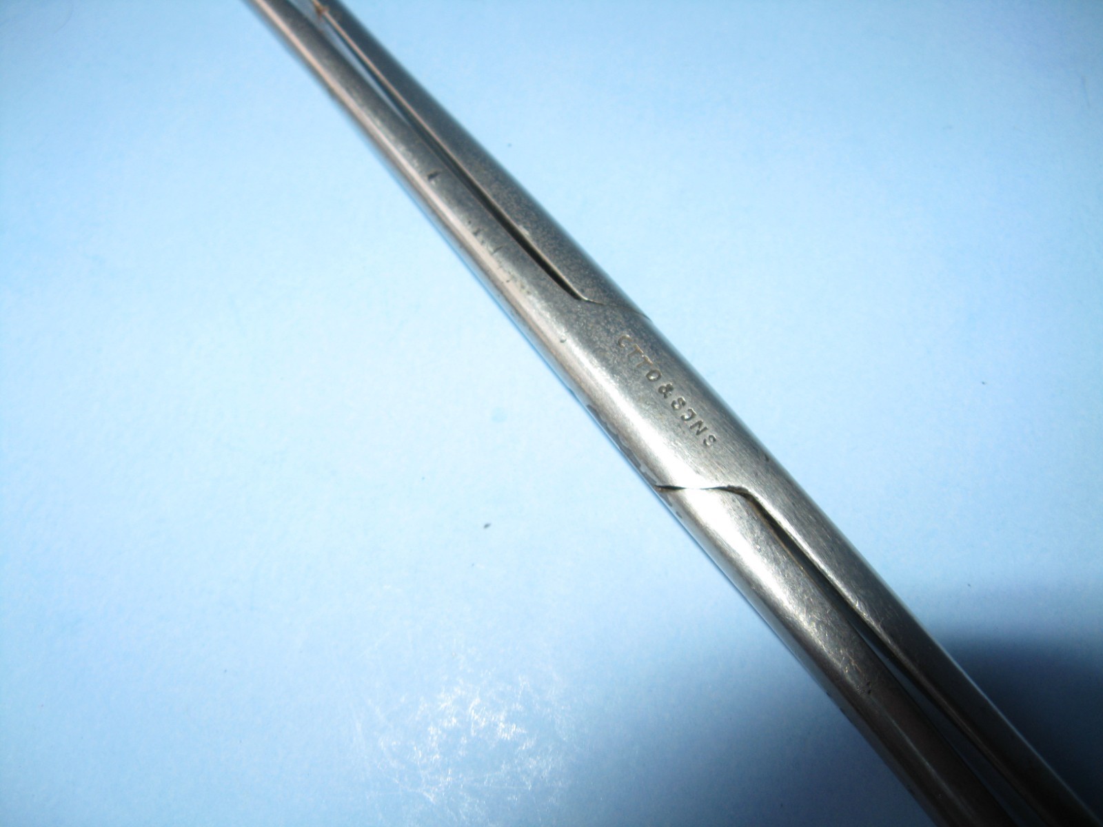 Vintage Long Placenta Forceps, Otto & Sons