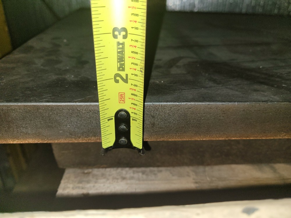 30" Long x 17.5" W Cast Iron Surface Plate/Layout Table 1-1/2" Surface Thickness