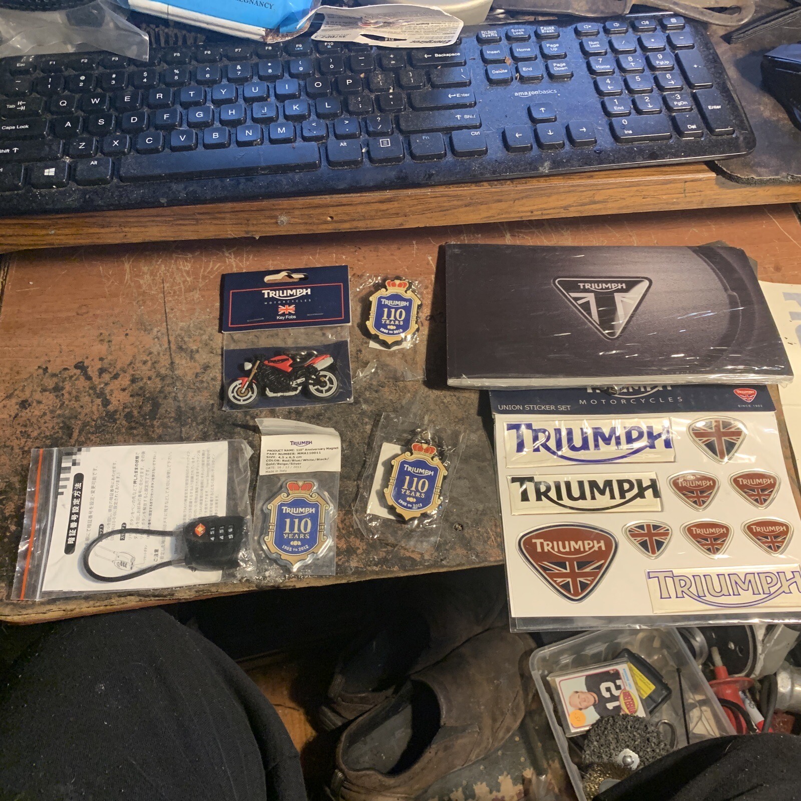 Triumph motorcycles 110 YEAR ANNIVERSARY OWNERS ACCESSORY KIT