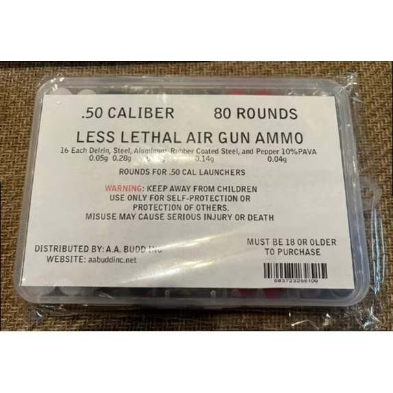 0.50 Caliber Sample Pack 80 PCs