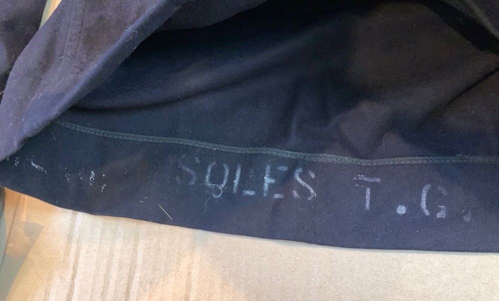 Original WWII US Navy Wool Uniform Shirt