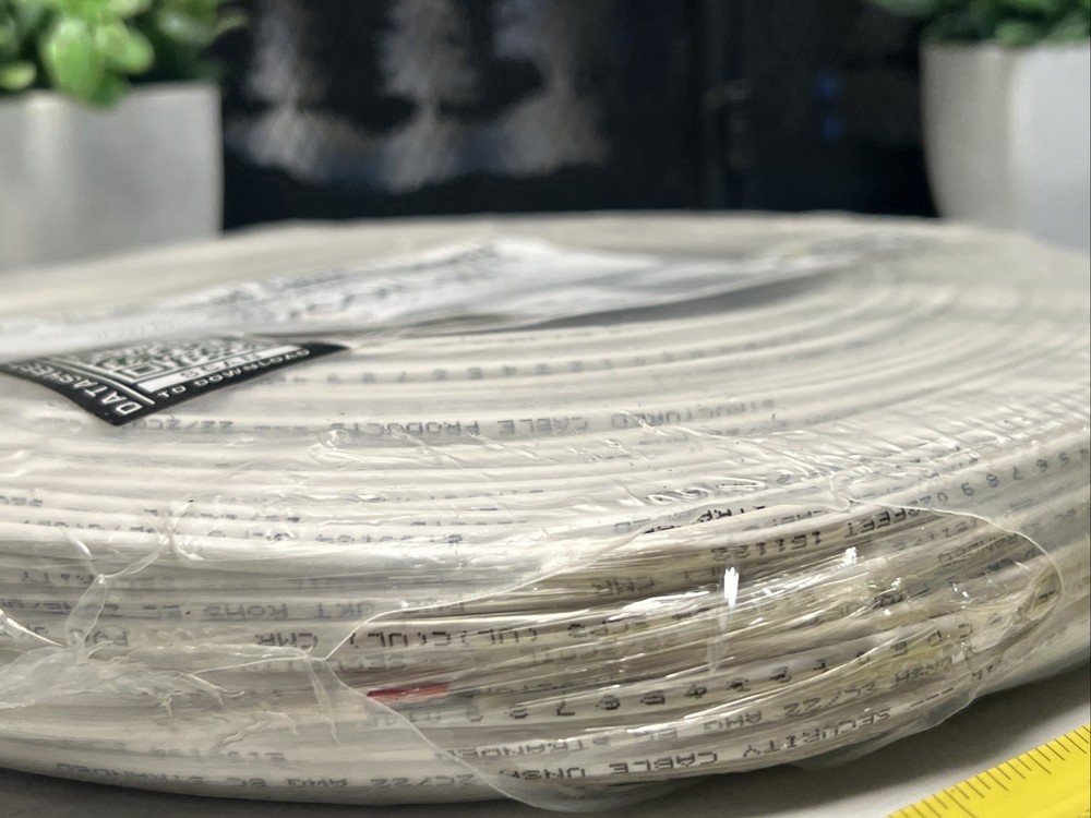 Structured Cable Products, SCP 22/2COIL-WT UNSHIELDED RISER 22 AWG 500ft