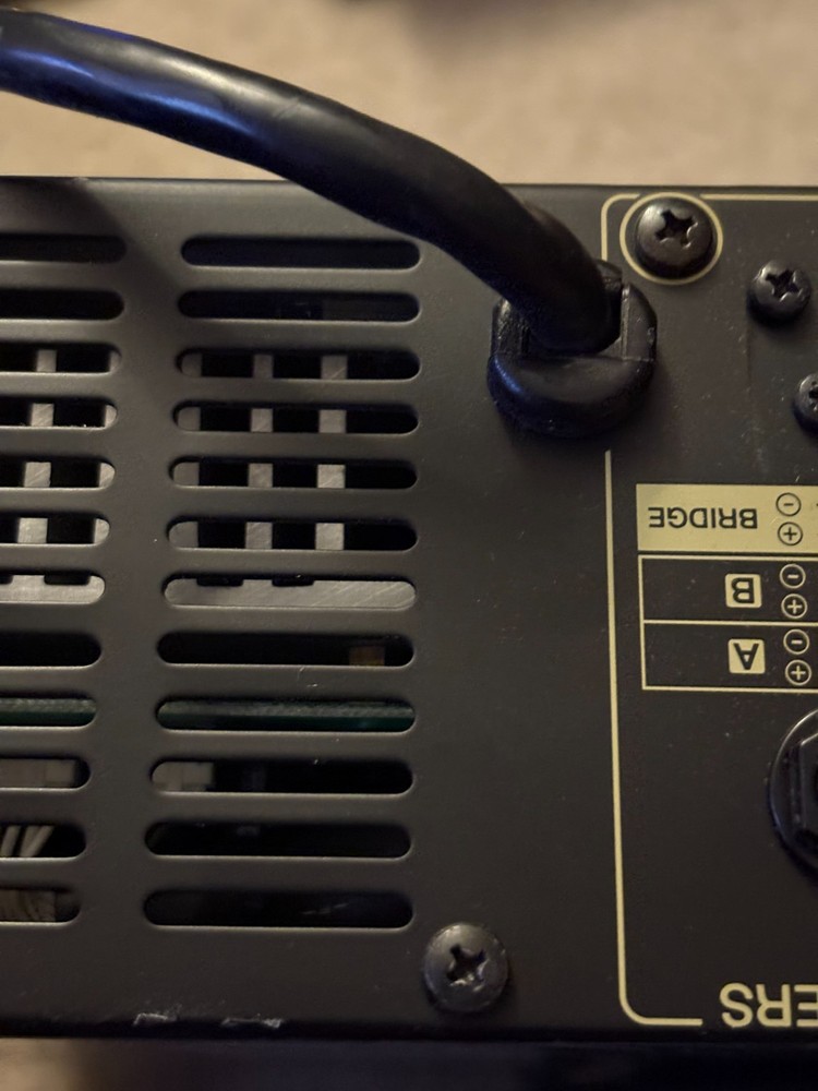 3 Yamaha P5000S Power Amplifier's