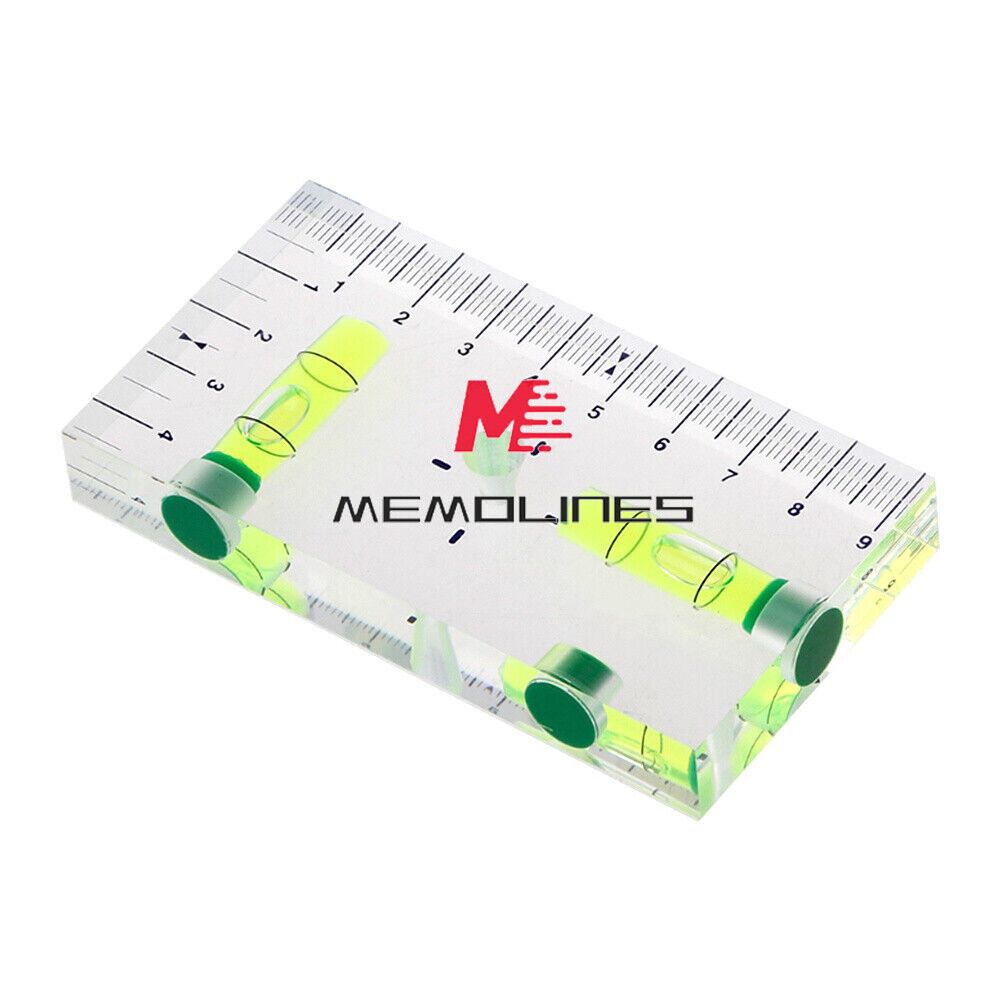 Mini Level High Precision Transparent 2 Direction Magnetic Level Bubble Scale
