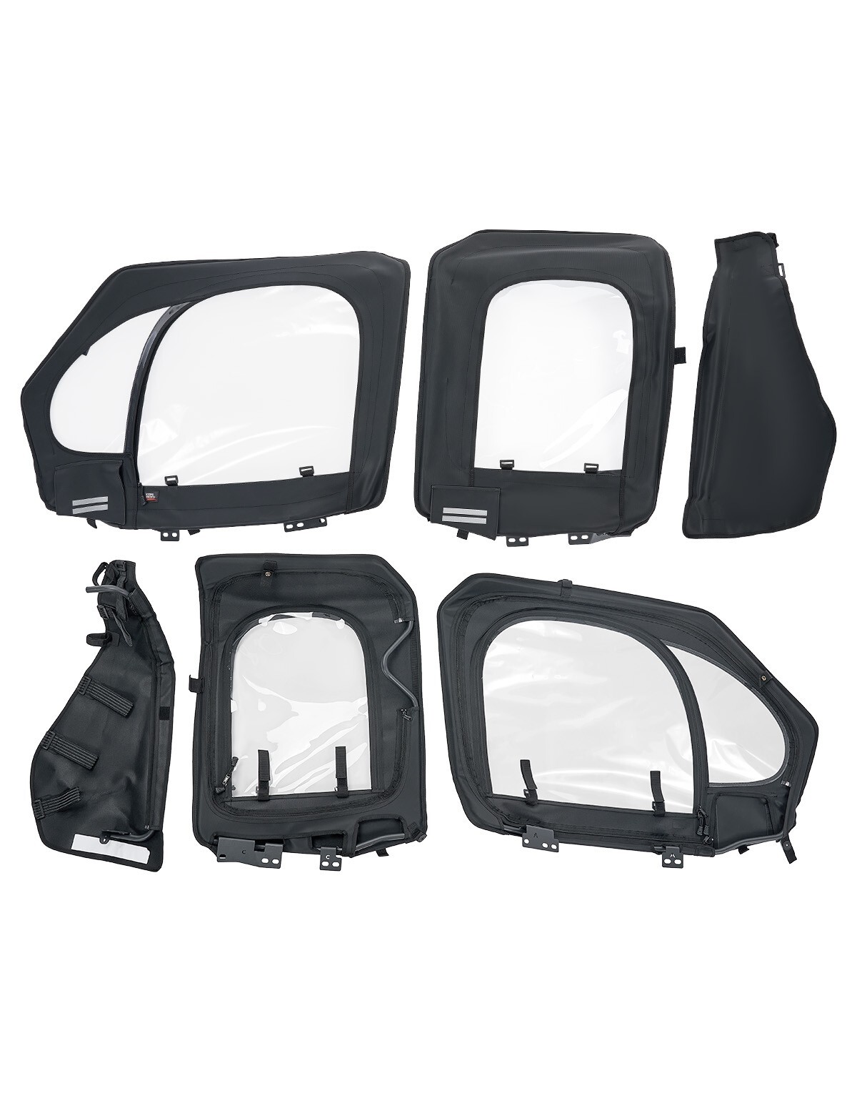 UTV Upper Door Framed Cab Enclosure for Polaris RZR XP 4 1000 XP 4 Turbo 2019-23