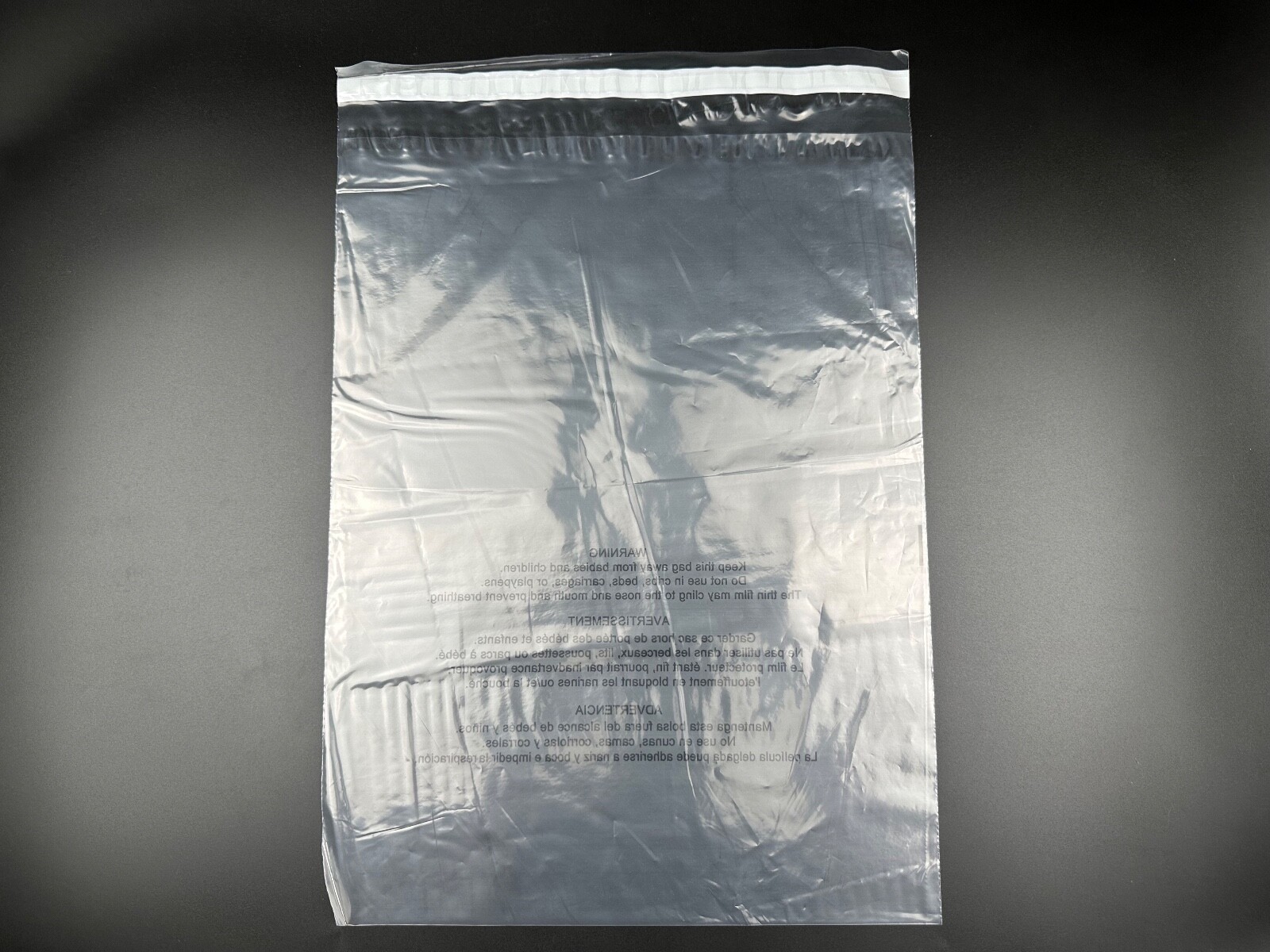 Resealable Suffocation Warning Poly Bags Mailers Plastic Amazon FBA