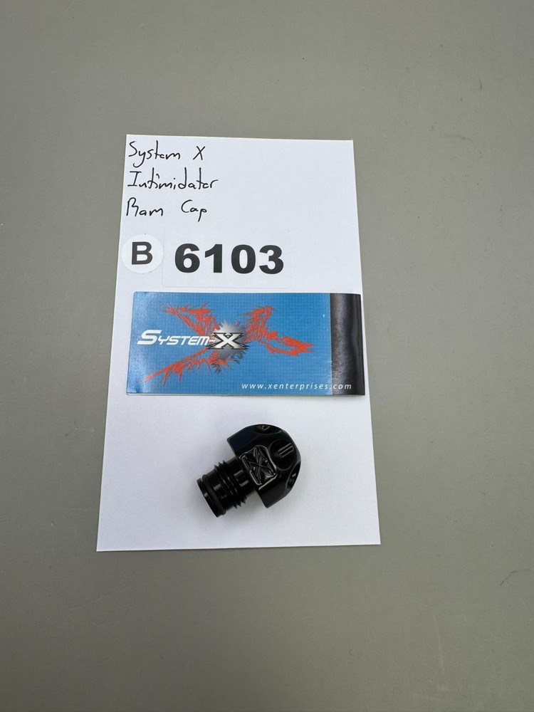 System X Intimidator Ram Cap-Gloss Black