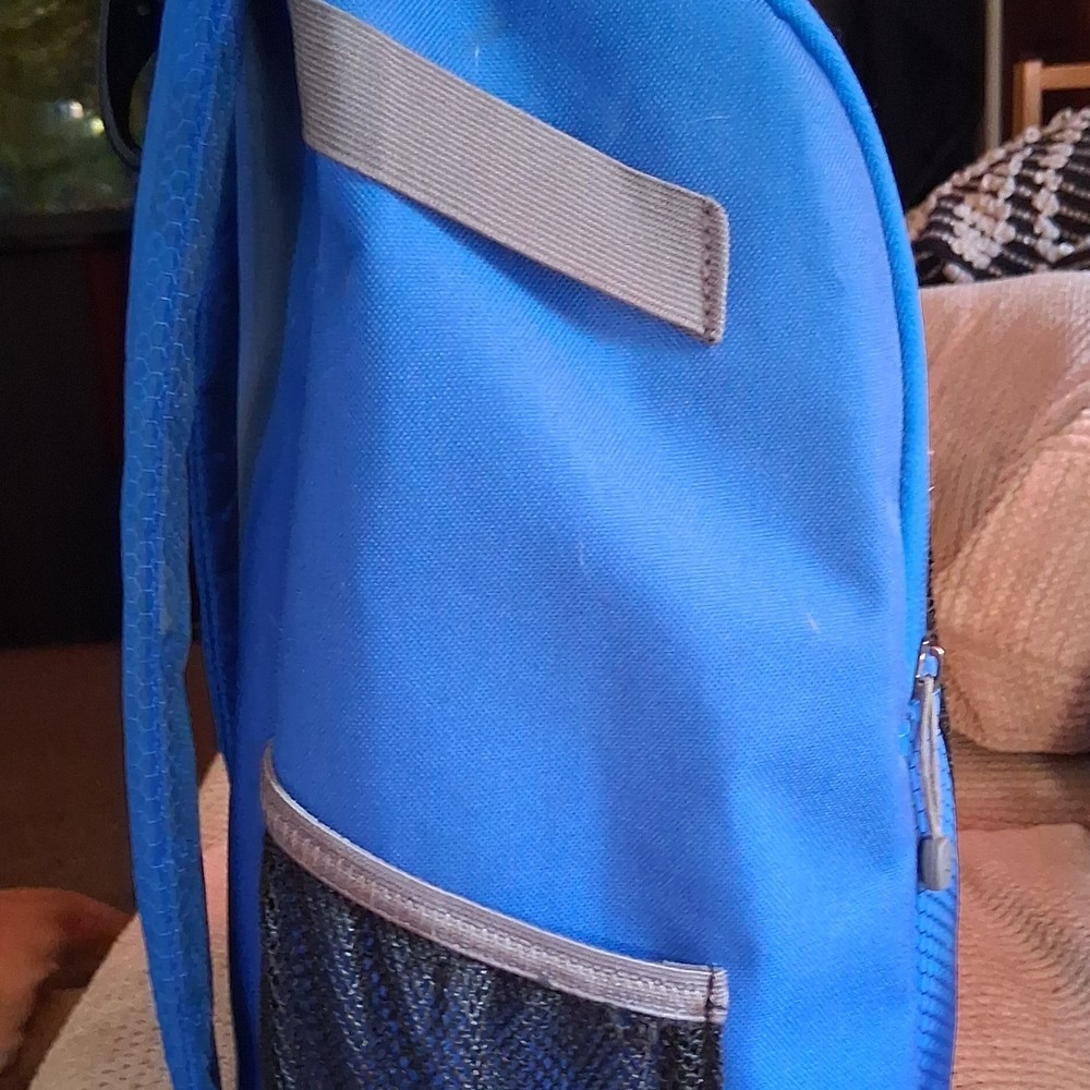 Easton Future Legend Baseball Backpack Blue/Black Bat Compartment